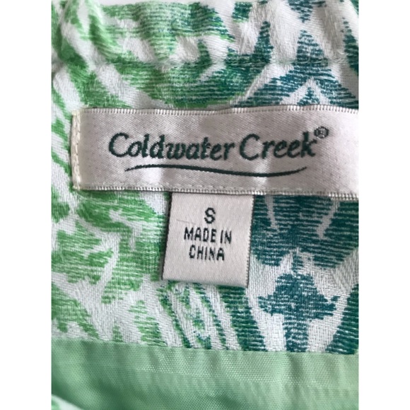 Coldwater Creek Women’s Multicolored Pleated Full Skirt Small - Picture 7 of 8